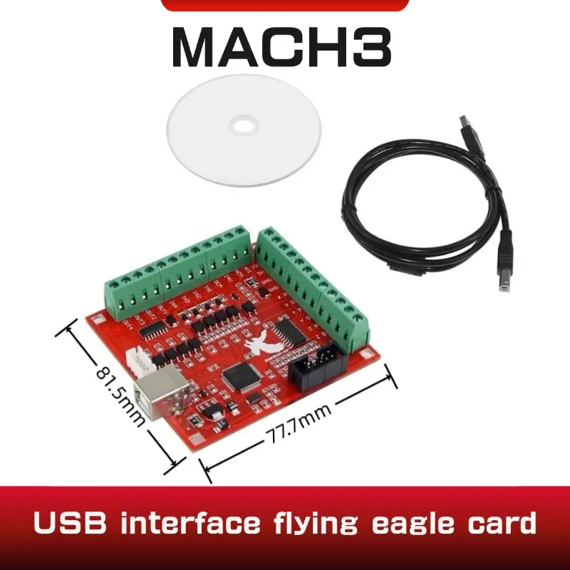 Mach3 Usb Cnc Controller 4 Axis 100Khz - قطعة واحدة من لوحة التحكم MACH3