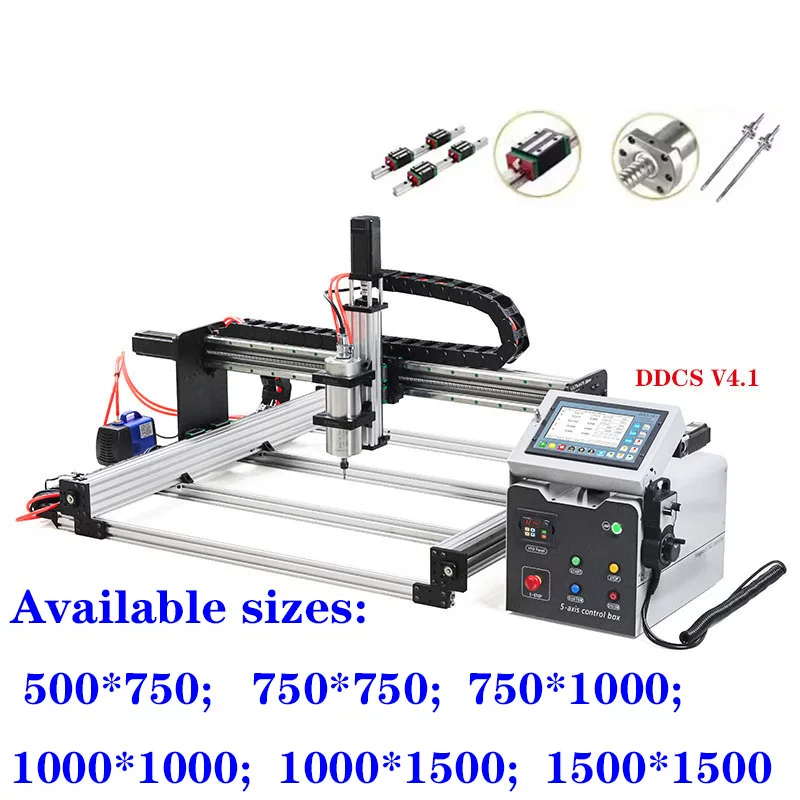 Ddcs V4.1 4 Axis Cnc Offline Controller - نظام تحكم DDCS V4.1 رباعي المحاور